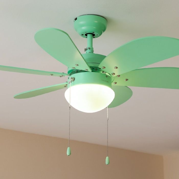 Ventilador de Techo con Luz Cecotec EnergySilence Aero 3600 Vision Full Verde 50 W 1 Ventilador de Techo con Luz Cecotec EnergySilence Aero 3600 Vision Full Verde 50 W 1