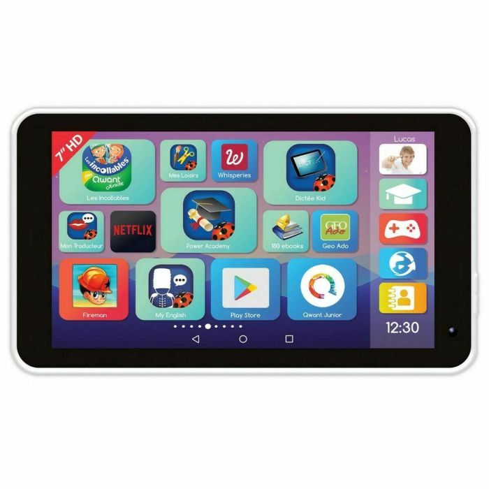 Lexibook LexiTab Master 7 Tablet educativa para niños 6-14 años, HD 7", procesador Quad Core, 1GB RAM, Android, control parental, con cubierta protectora. 9 Lexibook LexiTab Master 7 Tablet educativa para niños 6-14 años, HD 7", procesador Quad Core, 1GB RAM, Android, control parental, con cubierta protectora. 9