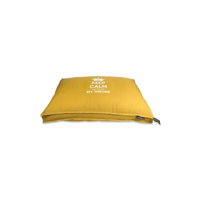 Funda Boxbed Keep Calm Amarillo Miel 120x80 Funda Boxbed Keep Calm Amarillo Miel 120x80