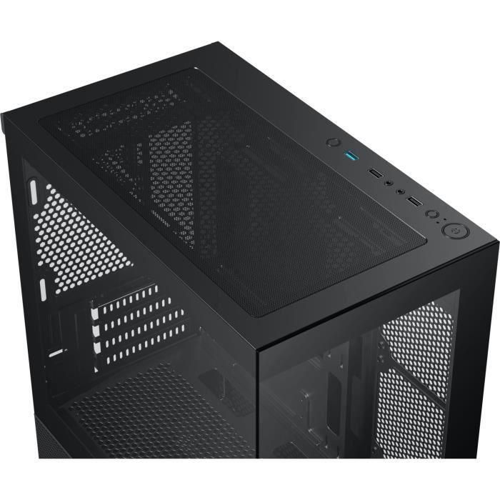 XIGMATEK XIG1732153879593 Caja PC Alphard M Mini torre M-ATX con Vidrio Templado y ARGB Negro 2