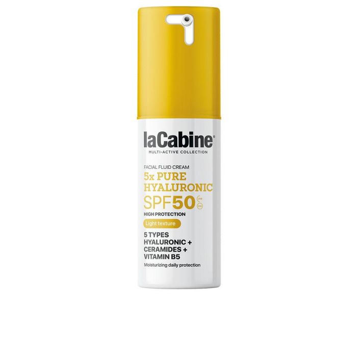 La Cabine 5X Pure Hyaluronic Facial Fluid Cream Spf50 30 mL 0 La Cabine 5X Pure Hyaluronic Facial Fluid Cream Spf50 30 mL 0