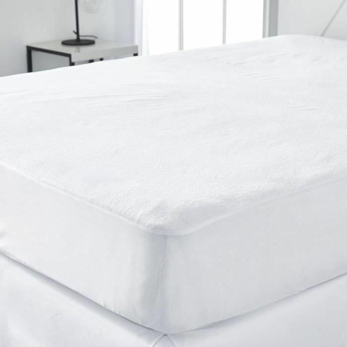 Today TOD1699543577250 - Protector de colchón impermeable Essential para cama de matrimonio 160x200 cm 3