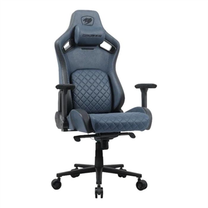 Cougar Silla Gaming Defensor S Navy Blue F Silla para videojuegos universal, 150 kg, Asiento acolchado, Respaldo tapizado, Color Azul y Negro 4 Cougar Silla Gaming Defensor S Navy Blue F Silla para videojuegos universal, 150 kg, Asiento acolchado, Respaldo tapizado, Color Azul y Negro 4