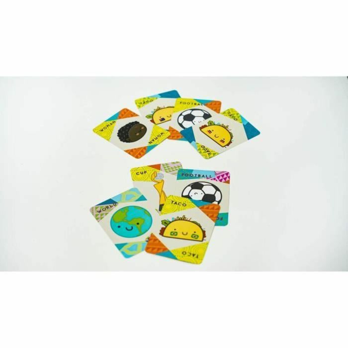Taco Fútbol Mundial Femenino - Juego de fiesta - AZUL NARANJA - Velocidad y observación - A partir de 8 años 3 Taco Fútbol Mundial Femenino - Juego de fiesta - AZUL NARANJA - Velocidad y observación - A partir de 8 años 3