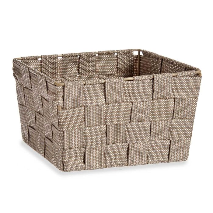 Cesta Tela Conica Rect Peq Natura Kipit 20X11CM (24 Unidades) 1 Cesta Tela Conica Rect Peq Natura Kipit 20X11CM (24 Unidades) 1