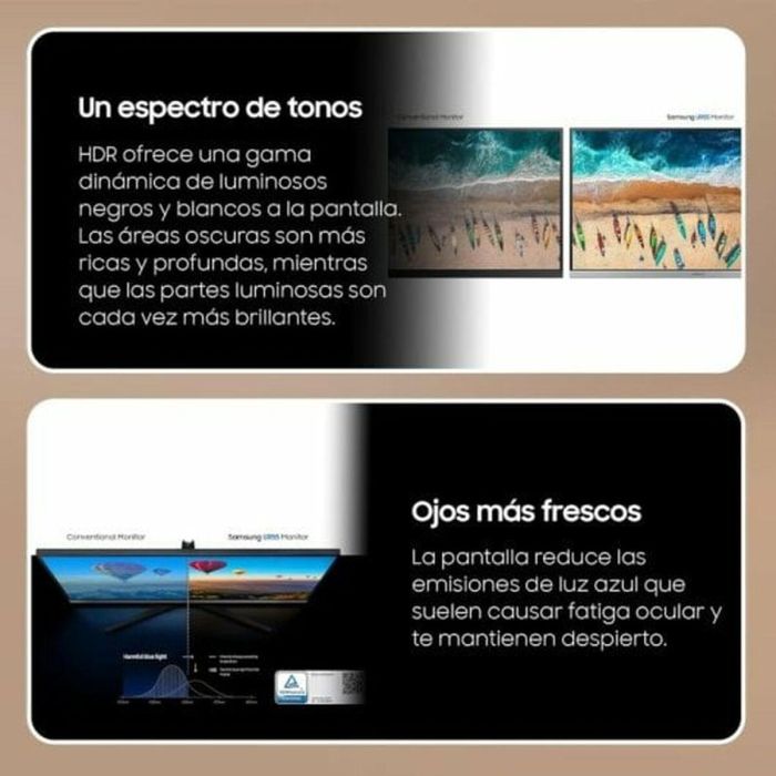 Monitor Samsung U28R552UQP 4K Ultra HD 28" 3