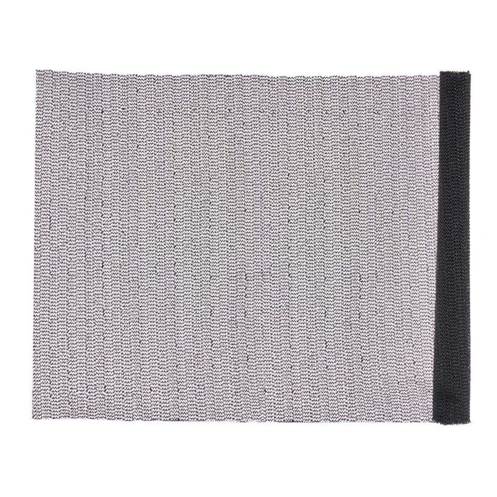 Alfombrilla Antideslizante Blanco Negro Gris Goma 45 x 0,1 x 100 cm (12 Unidades) 3