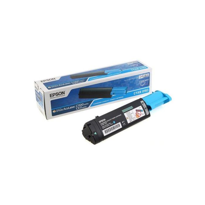 Toner Epson S050193 Aculaser C1100/X11N Cian (1.500 Pág.)