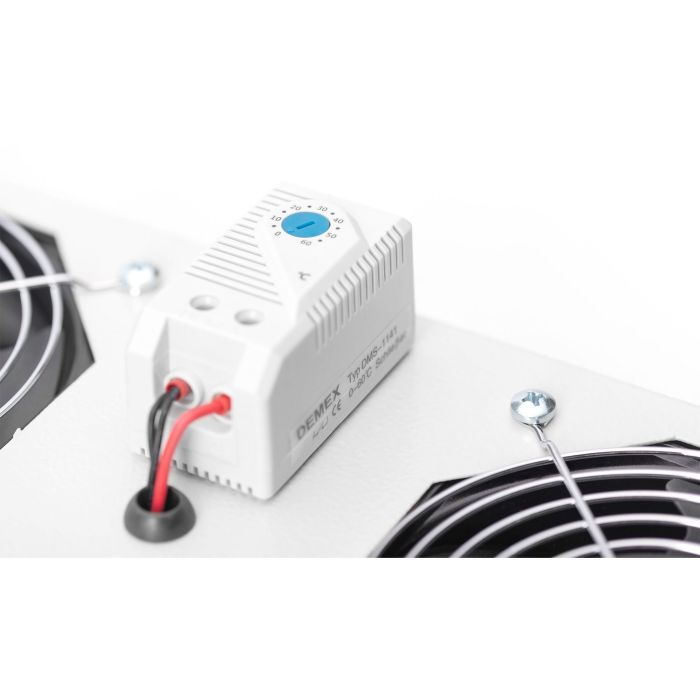 DIGITUS Lüftermodul Outdoor IP55 2 Lüfter grau 3 DIGITUS Lüftermodul Outdoor IP55 2 Lüfter grau 3