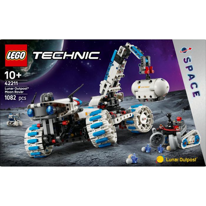 LEGO 42211 Technic Vehículo de Puesto de Avanzada Lunar - Set de construcción para niños de 10 años 13