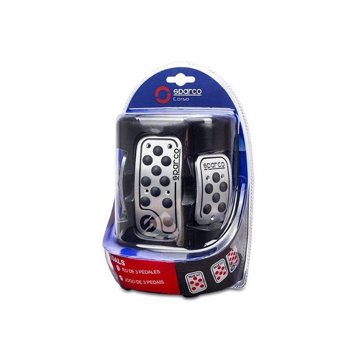 Abc Pedales Racing SPC0406BK Alum-Goma Negra 1