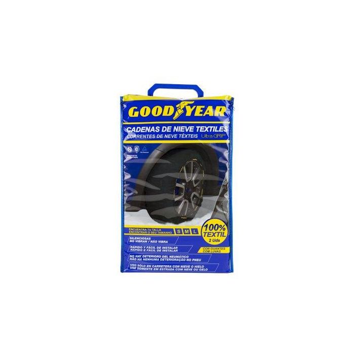 Goodyear Cadenas Ultra Grip Talla L CS12 CS5 GOD8012 No Vibran Rápido y Fácil de Instalar 4
