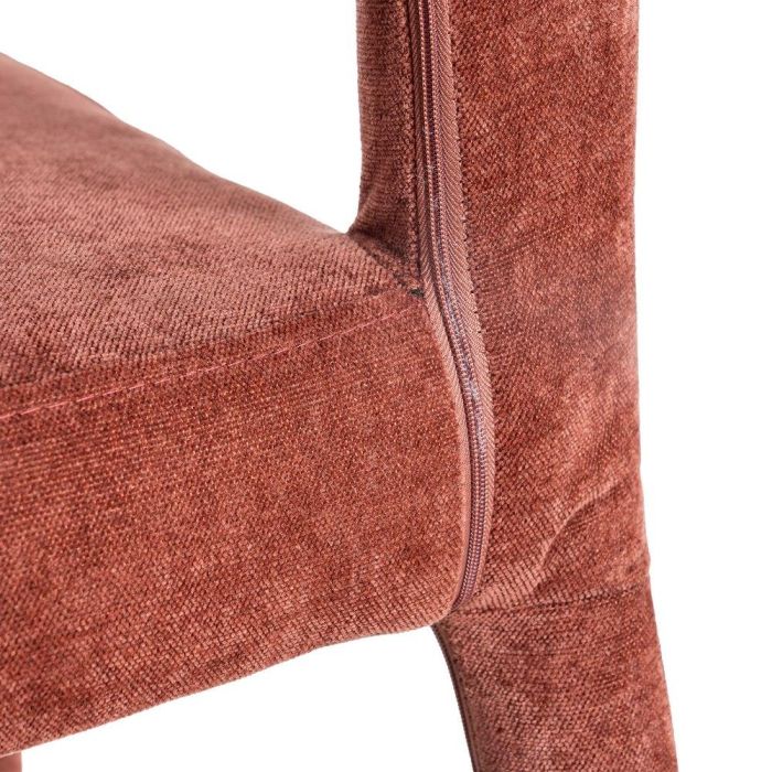 Silla Apilable Burdeos Tejido Salón 47 X 61 X 84 cm