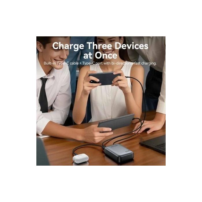 Powerbank 20000mAh Vention FHGN0/ 45W/ Beige 2