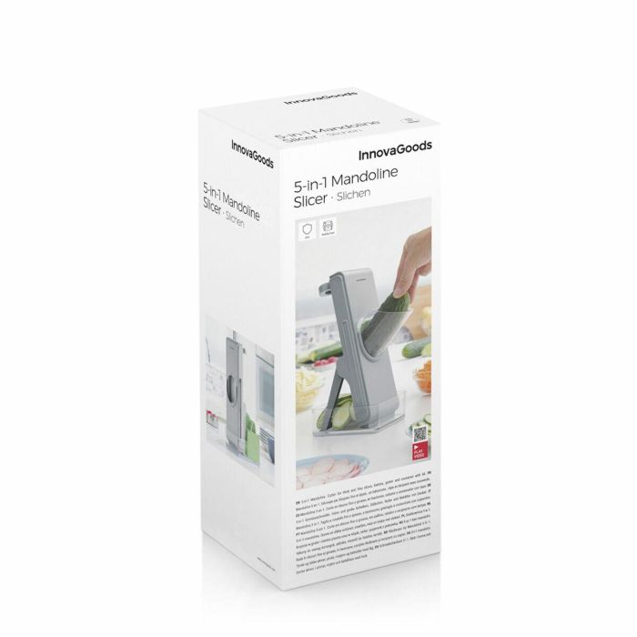Mandolina Cortadora de Verduras Plegable 5 en 1 Slichen InnovaGoods 1 Mandolina Cortadora de Verduras Plegable 5 en 1 Slichen InnovaGoods 1