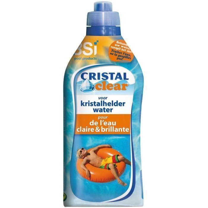 Limpiador de piscinas BSi Cristal transparente 1 litro azul