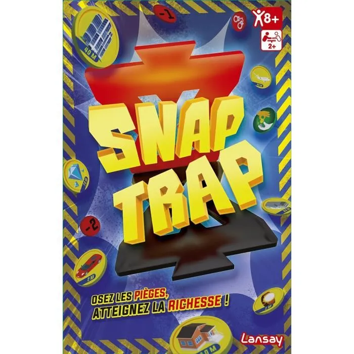 Lansay LAN3181860751367 Snap Trap - Juego de mesa - A partir de 8 años 1 Lansay LAN3181860751367 Snap Trap - Juego de mesa - A partir de 8 años 1