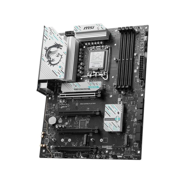 MSI B860 GAMING PLUS WiFi Placa Base Intel LGA 1851, Chipset B860, DDR5, Wi-Fi 7, USB 10Gbps, ATX - 911-7E41-003 2 MSI B860 GAMING PLUS WiFi Placa Base Intel LGA 1851, Chipset B860, DDR5, Wi-Fi 7, USB 10Gbps, ATX - 911-7E41-003 2