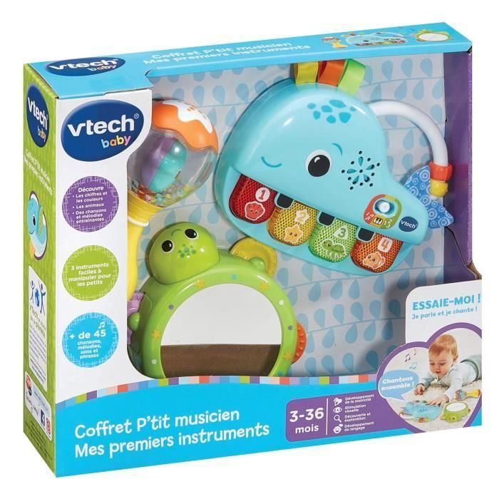 Caja Pequeño Músico Vtech - Mis Primeros Instrumentos 4 Caja Pequeño Músico Vtech - Mis Primeros Instrumentos 4