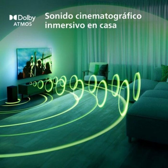 Barra de Sonido Philips Negro 120 W 2