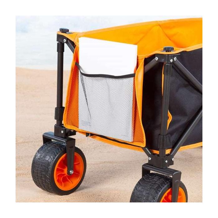 Carro de playa plegable 86x44x53/108 cm ruedas 17x10cm 6 Carro de playa plegable 86x44x53/108 cm ruedas 17x10cm 6