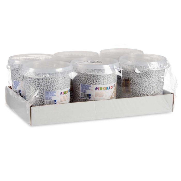 Bote Bolas Poliespan Gris Pincello 13X14CM (6 Unidades) 2 Bote Bolas Poliespan Gris Pincello 13X14CM (6 Unidades) 2
