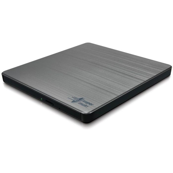 Hitachi-LG GP60NS60 Grabador DVD Externo Delgado USB 2.0 Color Plata para Sobremesa/Portátil, Compatible M-Disc 0 Hitachi-LG GP60NS60 Grabador DVD Externo Delgado USB 2.0 Color Plata para Sobremesa/Portátil, Compatible M-Disc 0