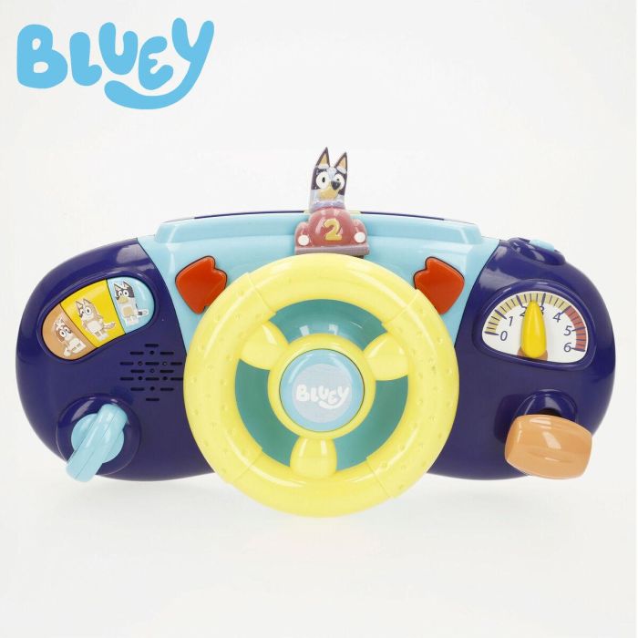 Color Baby Volante de Actividades Bluey con Sonidos y Luces para Bebés +18 Meses 1