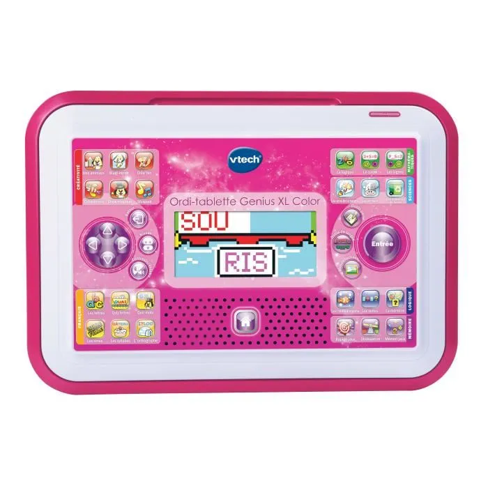 VTECH Tableta Genius XL Educativa 2 en 1 Color Rosa para Niños a partir de 5 años 1 VTECH Tableta Genius XL Educativa 2 en 1 Color Rosa para Niños a partir de 5 años 1