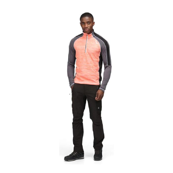 Forro Polar Regatta Hepley Lightweight Half-Zip Salmón 1