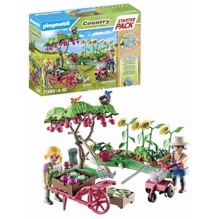 Playmobil Starter Pack Huerto con Figuras y Accesorios de Jardinería para Juego de Rol 3 Playmobil Starter Pack Huerto con Figuras y Accesorios de Jardinería para Juego de Rol 3