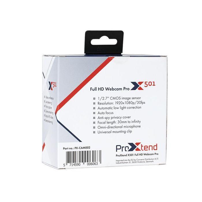 ProXtend X501 Full HD PRO Webcam 6 ProXtend X501 Full HD PRO Webcam 6