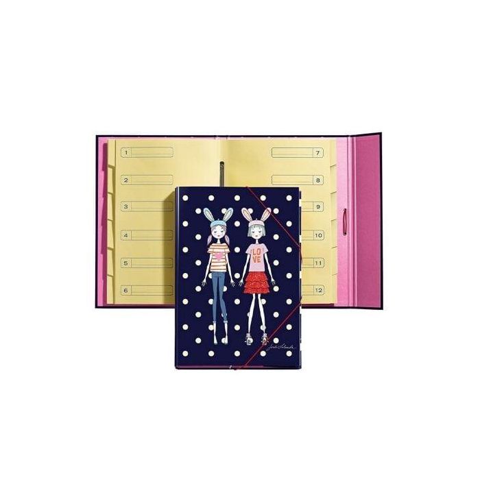 Carpeta con Separadores Miquel Rius 14640 Jordi Labanda Bunnity/ 210 x 297mm Carpeta con Separadores Miquel Rius 14640 Jordi Labanda Bunnity/ 210 x 297mm