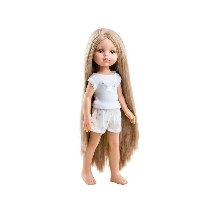 Paola Reina Muñeca Amigas Carla con Pijama de 32 cm, PVC y Poliéster, +3 años Paola Reina Muñeca Amigas Carla con Pijama de 32 cm, PVC y Poliéster, +3 años