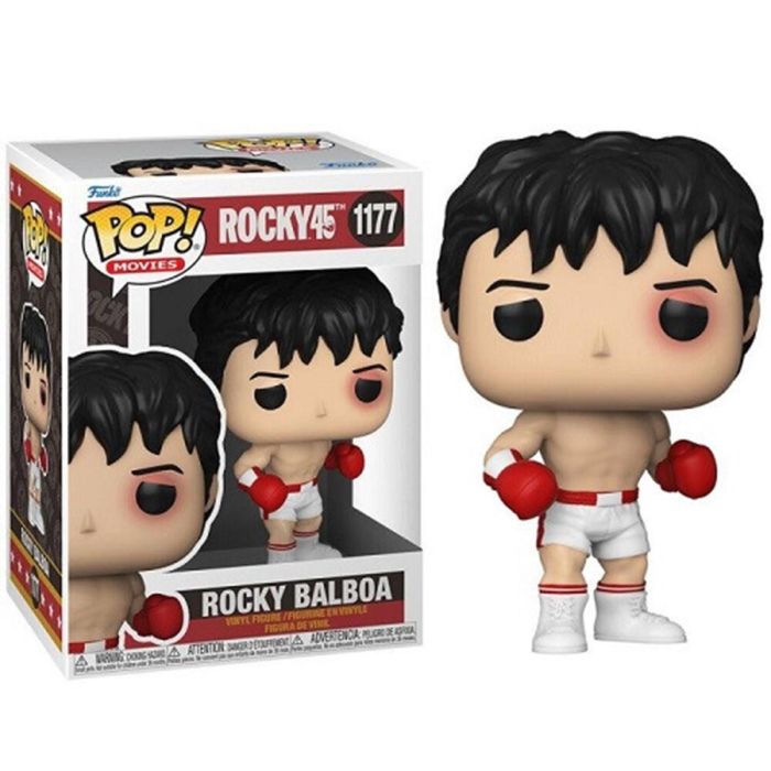 Funko Pop Rocky Balboa Película Rocky 45 Figura de Vinilo 9 cm con Caja Original Funko Pop Rocky Balboa Película Rocky 45 Figura de Vinilo 9 cm con Caja Original
