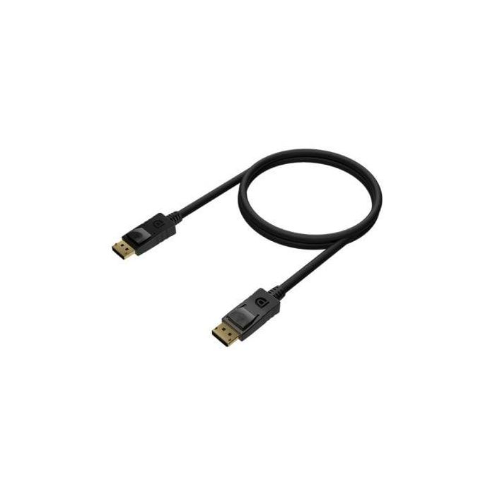Aisens Cable DisplayPort 1.2 4K@60Hz 1.5M Negro - Conectores Dorados 24K, Cobre OFC 1