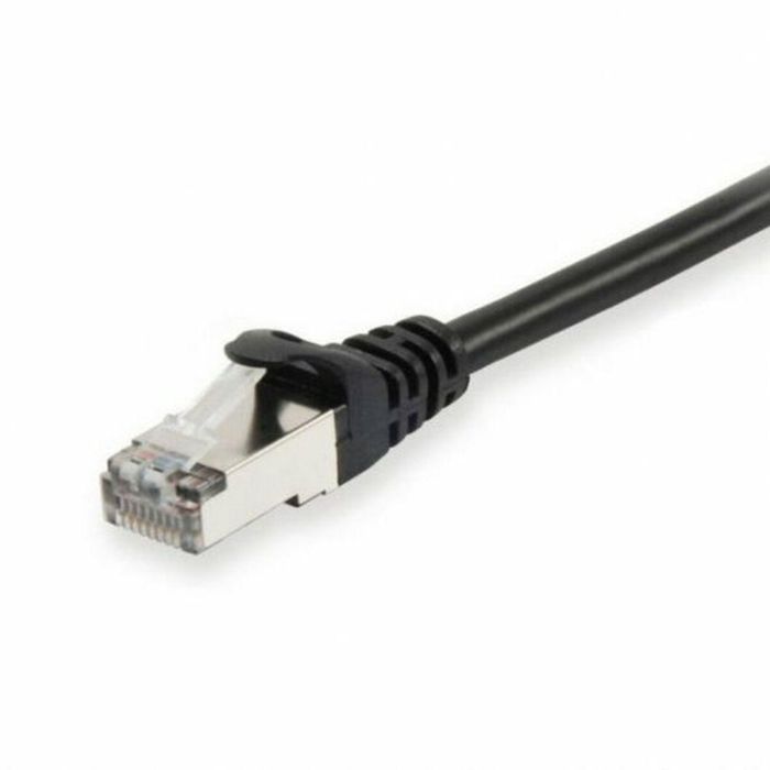 Equip 605593 Cable de Red Patch Cat6 S/FTP 0.25m Negro LSZH Conectores RJ-45 Macho/Macho