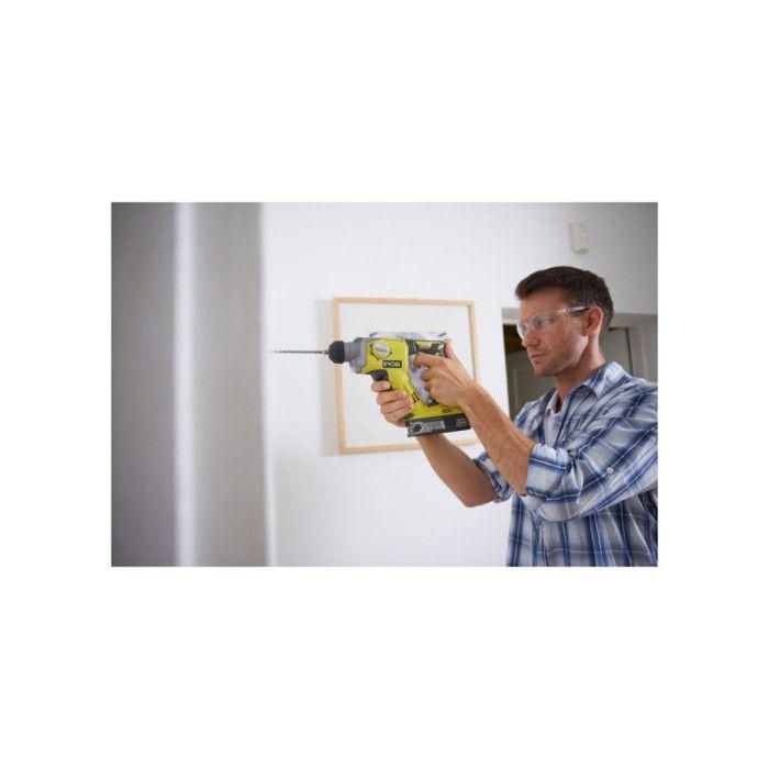 RYOBI R18SDS - 125S - Taladro percutor 18V 1.3J - SDS + 1 x 2.5 Ah 2 RYOBI R18SDS - 125S - Taladro percutor 18V 1.3J - SDS + 1 x 2.5 Ah 2