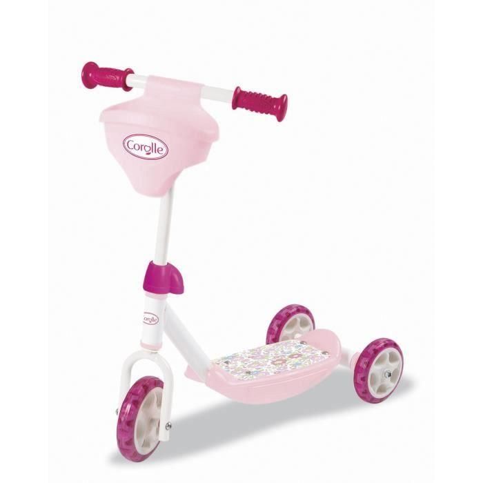 Smoby SMO3032167509239 Scooter Corolle 3 Ruedas para Niños de 3 Años 0 Smoby SMO3032167509239 Scooter Corolle 3 Ruedas para Niños de 3 Años 0