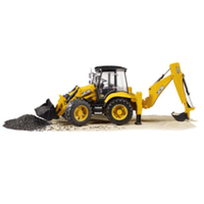 Bruder Retroexcavadora JCB 5CX con Doble Pala Acristalada, Juguete Realista de Plástico ABS 41x17x25 cm para Niños +3 Años 6 Bruder Retroexcavadora JCB 5CX con Doble Pala Acristalada, Juguete Realista de Plástico ABS 41x17x25 cm para Niños +3 Años 6