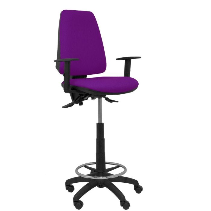 Taburete Elche Piqueras y Crespo 60B10RN Morado PVC Taburete Elche Piqueras y Crespo 60B10RN Morado PVC