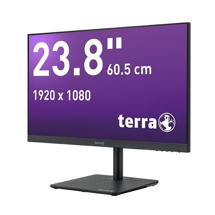 60.5cm/23.8" (1920x1080) TERRA 2427W HA V2 16:9 FHD VA 5ms 60Hz HDMI DP Black 1 60.5cm/23.8" (1920x1080) TERRA 2427W HA V2 16:9 FHD VA 5ms 60Hz HDMI DP Black 1