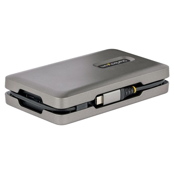 StarTech Adaptador Multipuertos USB-C con HDMI 2.0 4K, VGA, Doble Monitor, 100W PD, Hub MST, Gris 4