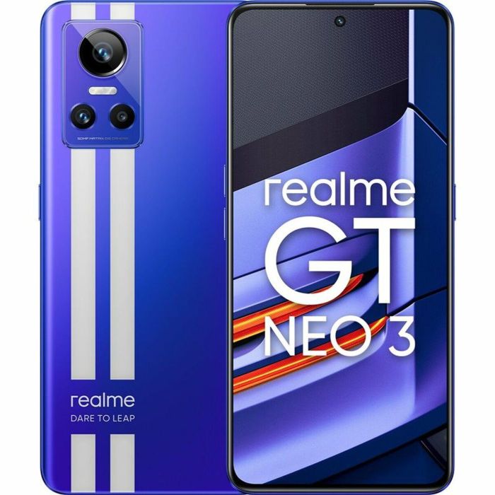 Smartphone Realme REALME GT NEO 3 6,7" MediaTek Dimensity 800U 12 GB RAM 256 GB Azul Smartphone Realme REALME GT NEO 3 6,7" MediaTek Dimensity 800U 12 GB RAM 256 GB Azul