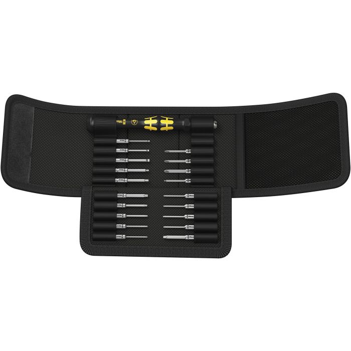 Wera 20 ESC 1. Kraftform Kompakt Micro 20 ESC, Juego de Destornilladores de Precisión de 20 Piezas