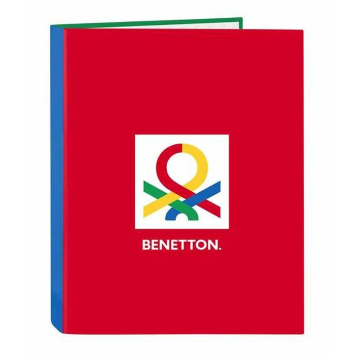 Carpeta folio 4 ani.mixtas benetton "pop" 26,5x33x4 - modelos surtidos Carpeta folio 4 ani.mixtas benetton "pop" 26,5x33x4 - modelos surtidos