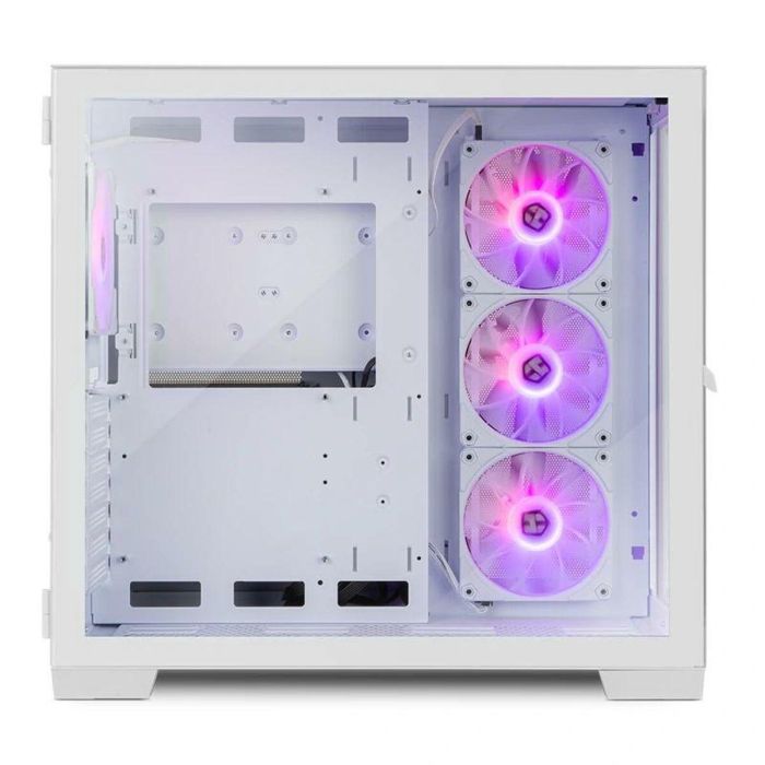 Caja Semitorre ATX Nox-Xtreme NXHUMMERASTRAWH Blanco Ventilador x 4 2