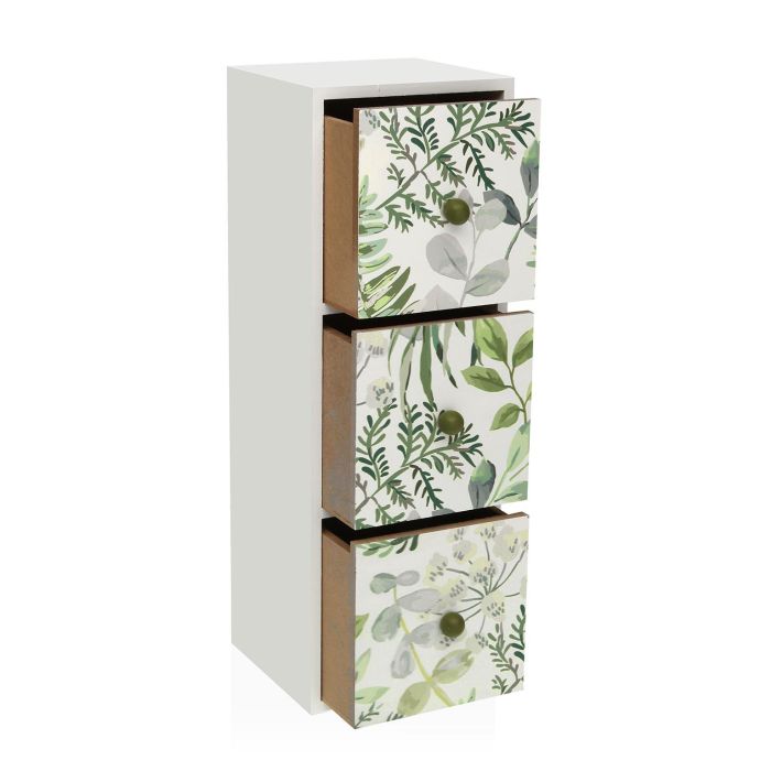 Joyero Blanco 3 Cajones Lime Versa 11X36CM (2 Unidades) 1