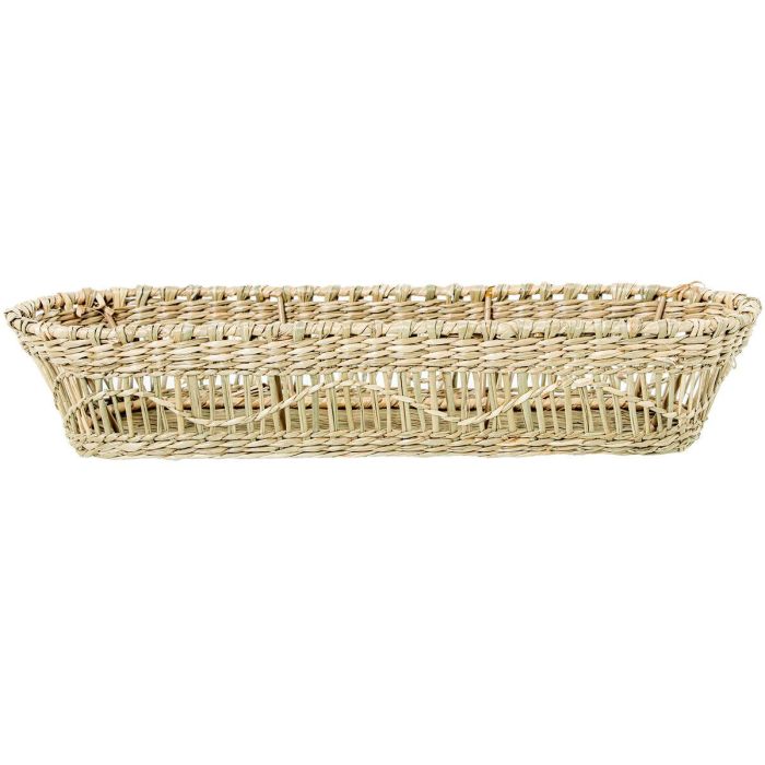 Juego de Bandejas Alexandra House Living Beige Hierba de mar 43 x 7 x 17 cm 36 x 16 x 6 cm 2 Piezas 4