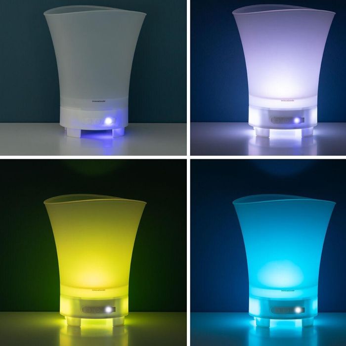 Cubitera LED con Altavoz Recargable Sonice InnovaGoods 8